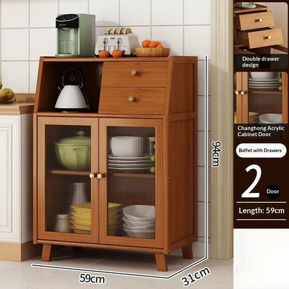 Meuble de rangement étroit en bois - 14:200006152style-6