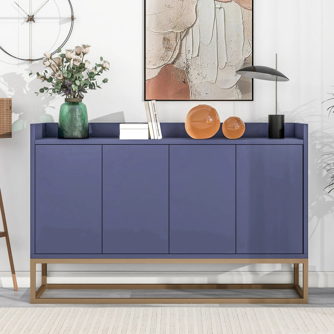Meuble de rangement long et bas pour entrée ou salon - vente privée 14:173Blue;200007763:201336101