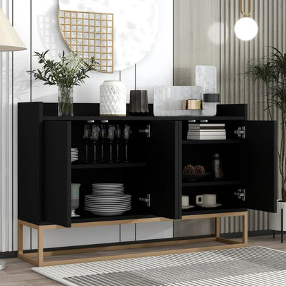 Meuble de rangement long et bas pour entrée ou salon - vente privée 14:193Black;200007763:201336101