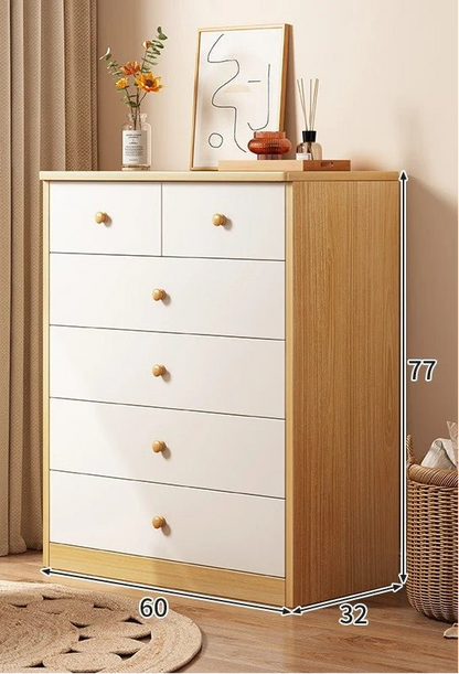 Meuble de rangement moderne antipoussière - vente privée 14:200006151Oak 60x32x77