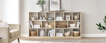 Meuble de rangement murale 97.5 x 30 x 100 cm - vente privée 14:366Chêne Clair;200007763:201336101