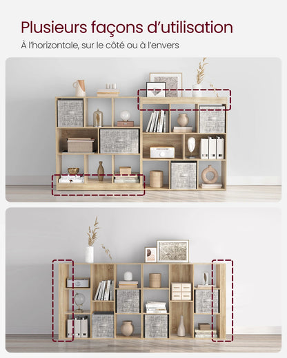 Meuble de rangement murale 97.5 x 30 x 100 cm - vente privée 14:366Chêne Clair;200007763:201336101