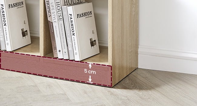 Meuble de rangement murale 97.5 x 30 x 100 cm - vente privée 14:366Chêne Clair;200007763:201336101