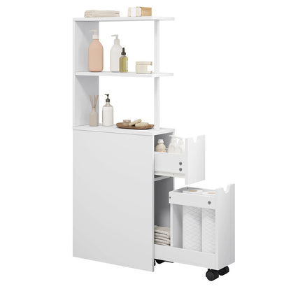 Meuble de rangement niche étroite de salle de bain - vente privée 14:200006151Gray;200007763:201336101