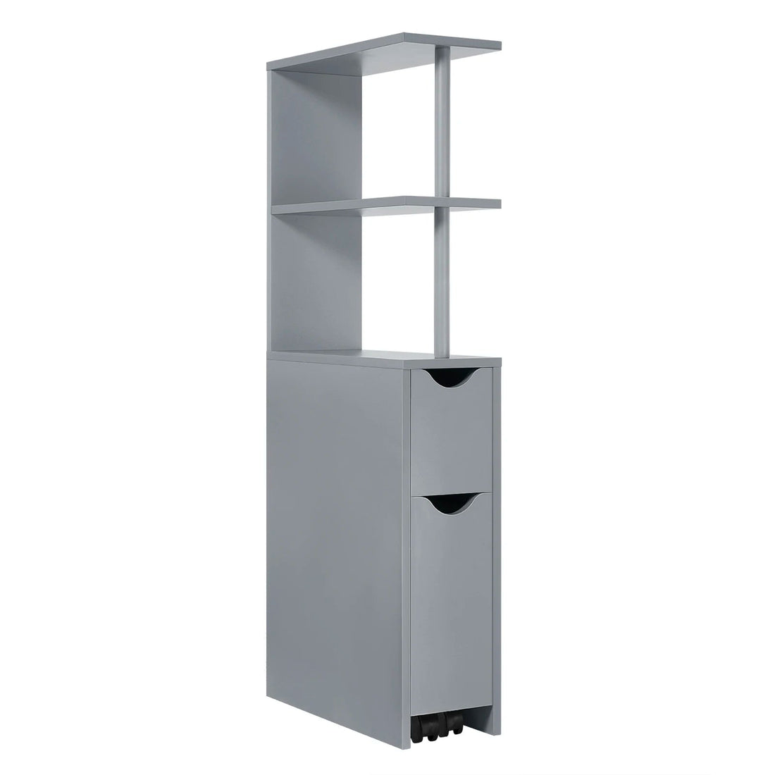 Meuble de rangement niche étroite de salle de bain - vente privée 14:200006151Gray;200007763:201336101