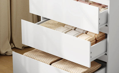 Meuble de rangement pour chambre blanche 60x70x40cm - vente privée 14:29White