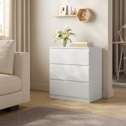 Meuble de rangement pour chambre blanche 60x70x40cm - vente privée 14:29White