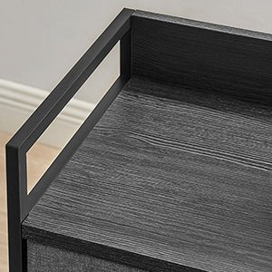 Meuble de rangement pour chambre structure en métal - vente privée 14:200844061Gris ardoise;200007763:201336101