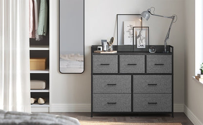 Meuble de rangement pour chambre structure en métal - vente privée 14:200844061Gris ardoise;200007763:201336101