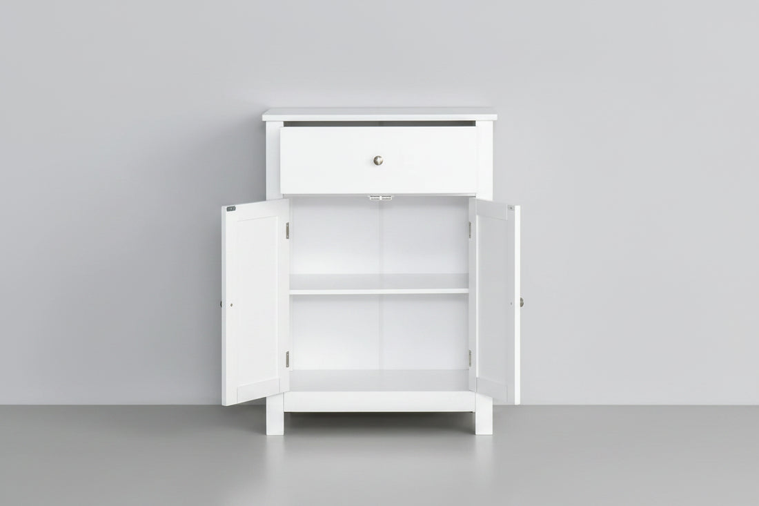 Meuble de rangement pour entrée blanc 60X30X80Cm - vente privée 200007763:201336104