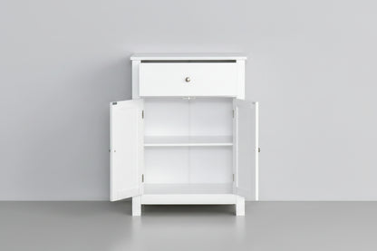 Meuble de rangement pour entrée blanc 60X30X80Cm - vente privée 200007763:201336104