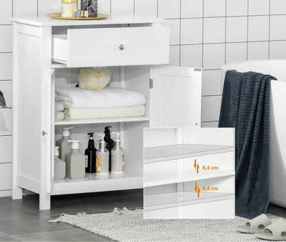 Meuble de rangement pour entrée blanc 60X30X80Cm - vente privée 200007763:201336104