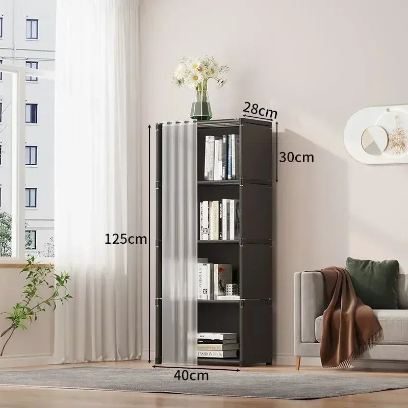 Meuble de rangement pour les jouets ou livres - vente privée 14:173Black-5layer
