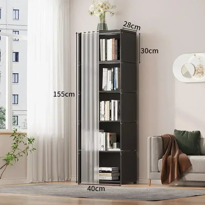 Meuble de rangement pour les jouets ou livres - vente privée 14:173Black-5layer