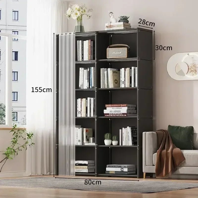 Meuble de rangement pour les jouets ou livres - vente privée 14:173Black-5layer