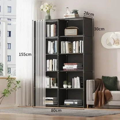 Meuble de rangement pour les jouets ou livres - vente privée 14:173Black-5layer