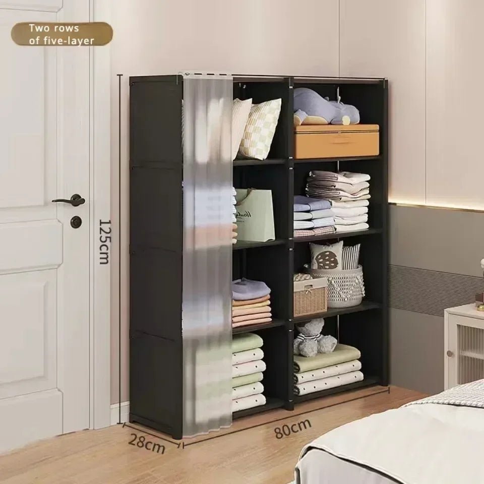 Meuble de rangement pour les jouets ou livres - vente privée 14:173Black-5layer