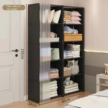 Meuble de rangement pour les jouets ou livres - vente privée 14:173Black-5layer