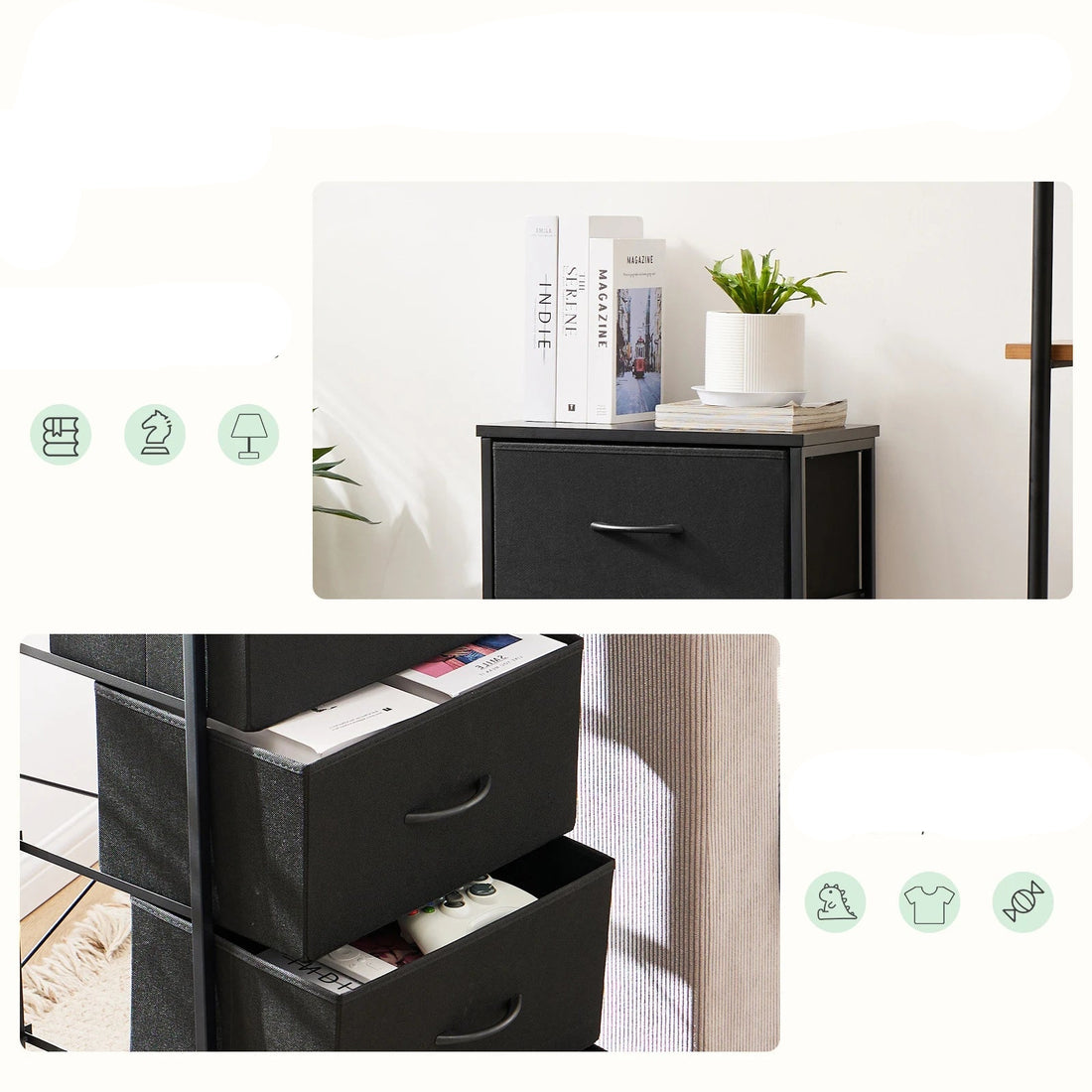 Meuble de rangement pour vêtements à structure en acier - vente privée 14:200000195;200007763:201336101