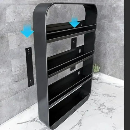 Meuble de rangement professionnel mural - vente privée 14:2000061514-layer black