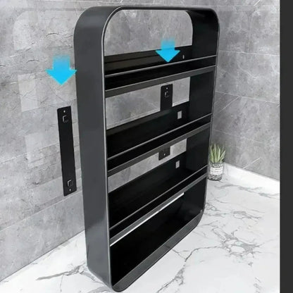 Meuble de rangement professionnel mural - vente privée 14:2000061514-layer black