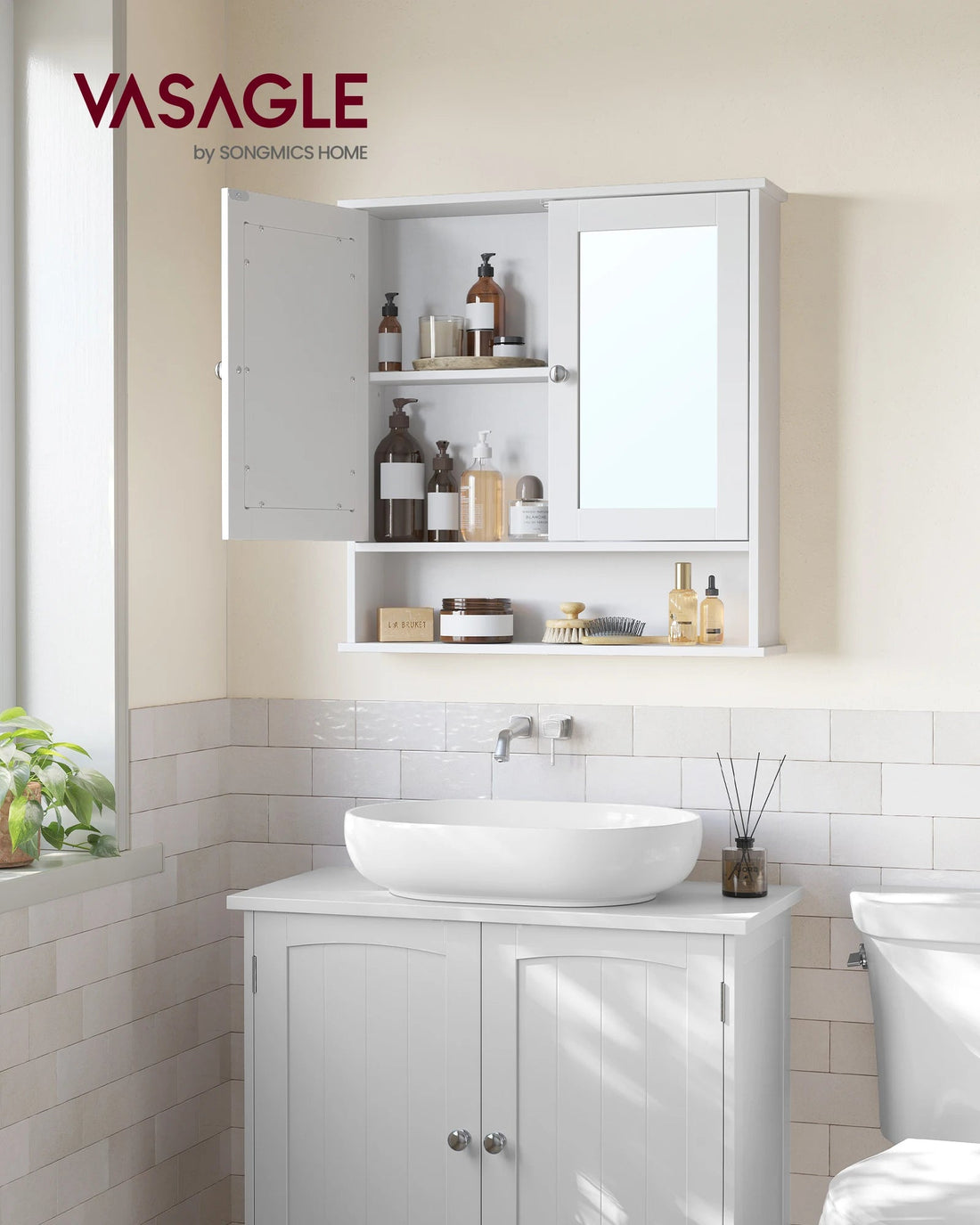 Meuble de rangement salle de bain mural - vente privée 14:29;200007763:201336342