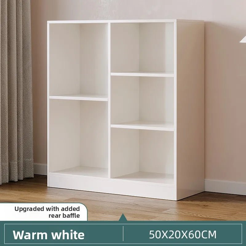 Meuble de rangement salle de bain pas cher multi compartiments - 14:10J-50CM White