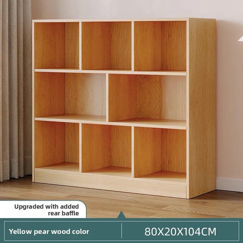 Meuble de rangement salle de bain pas cher multi compartiments - 14:173J-80CM yellow pear r