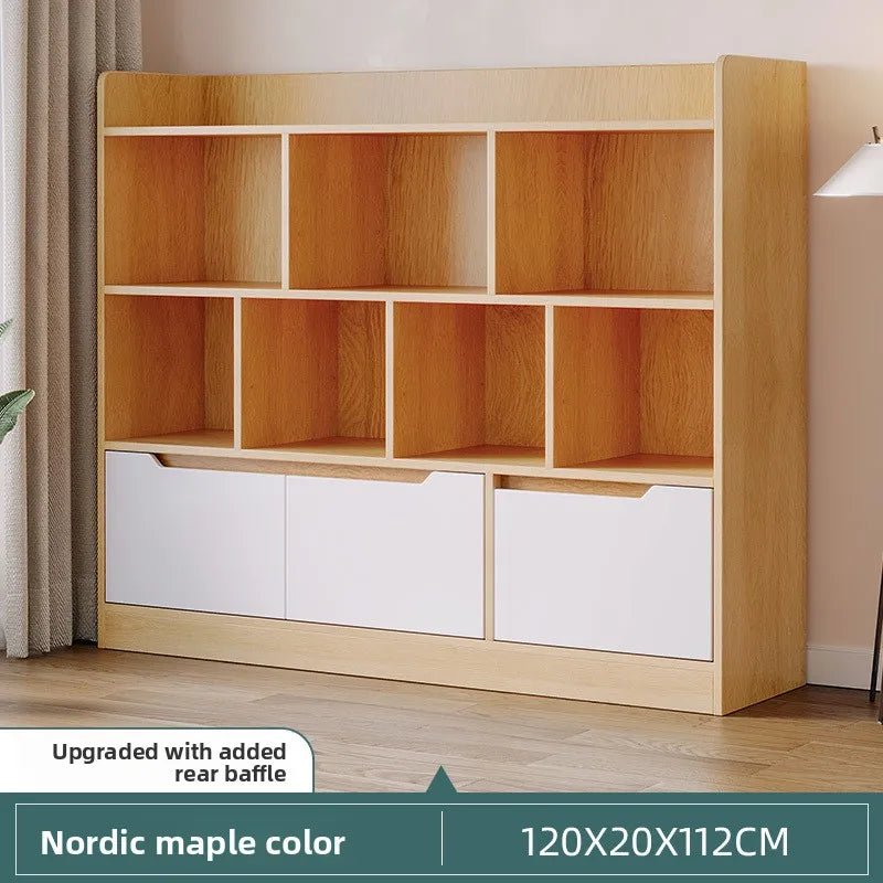 Meuble de rangement salle de bain pas cher multi compartiments - 14:200006154G-Yellow pear 120CM