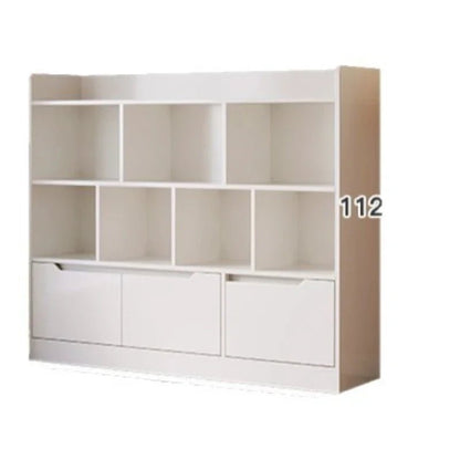 Meuble de rangement salle de bain pas cher multi compartiments - 14:29J-80CM White