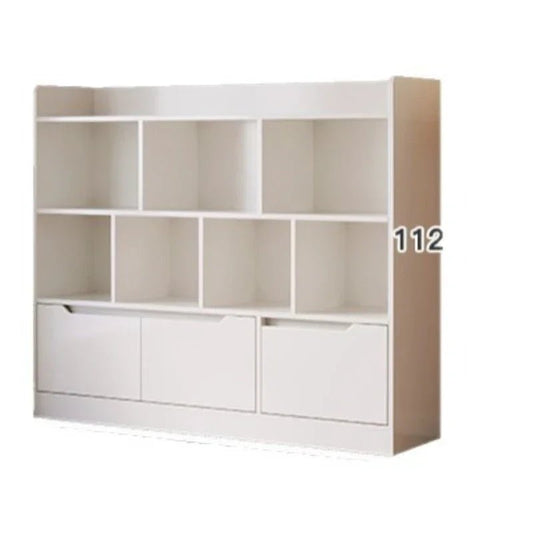 Meuble de rangement salle de bain pas cher multi compartiments - vente privée 14:29J-80CM White