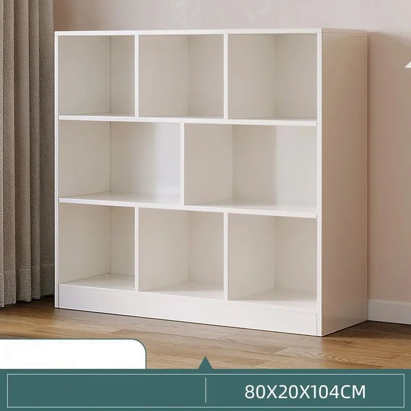 Meuble de rangement salle de bain pas cher multi compartiments - vente privée 14:29J-80CM White