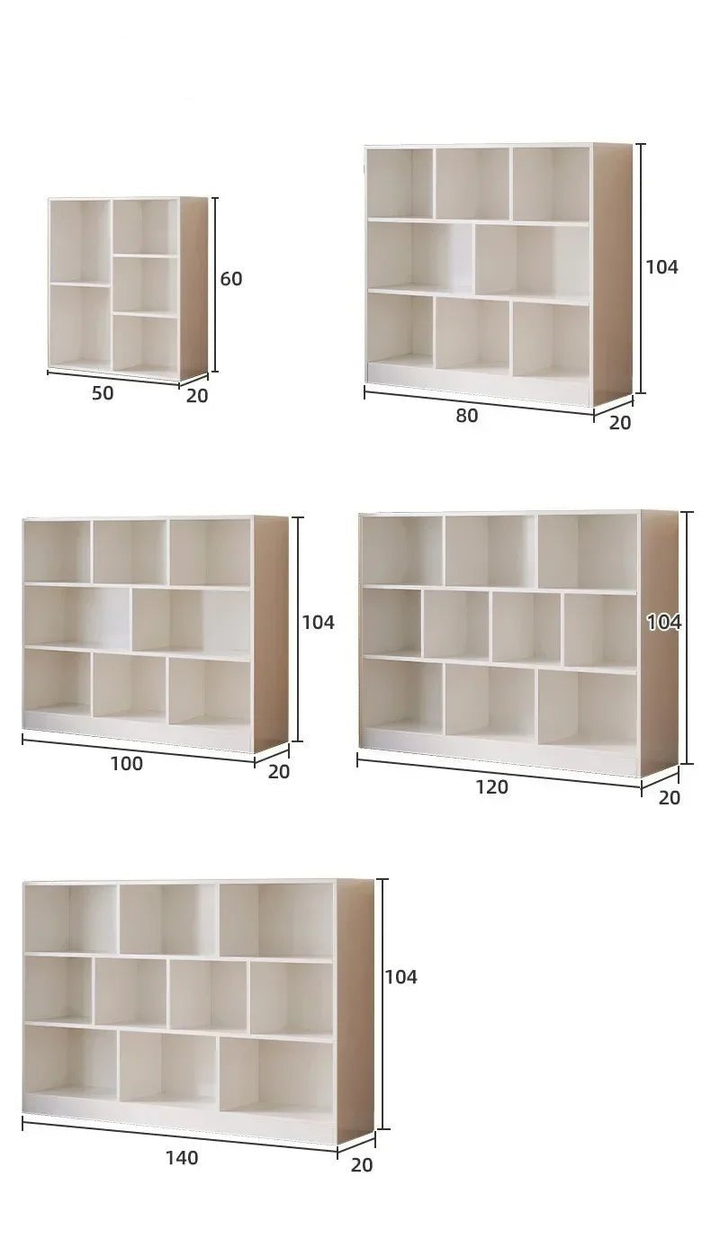 Meuble de rangement salle de bain pas cher multi compartiments - vente privée 14:29J-80CM White