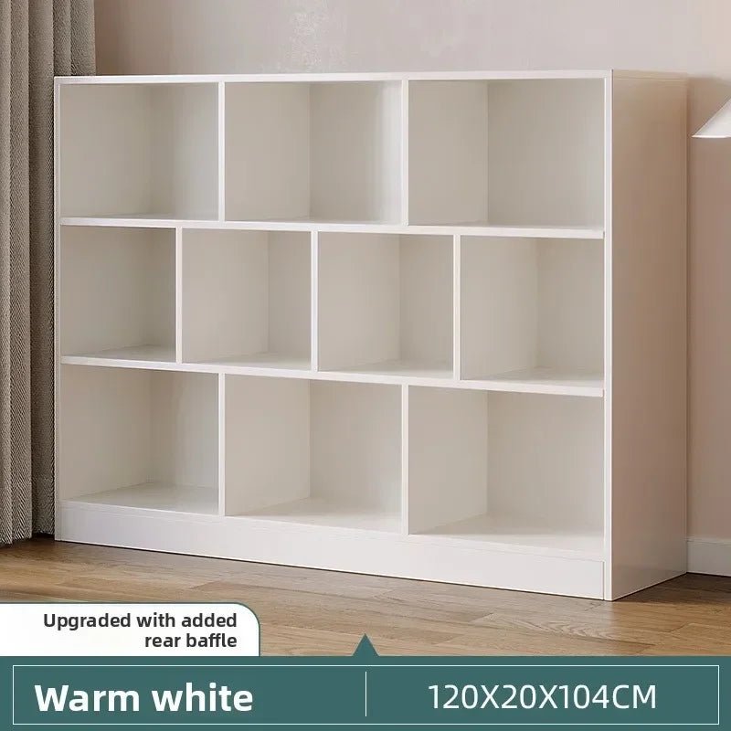 Meuble de rangement salle de bain pas cher multi compartiments - 14:366J-120CM Warm White