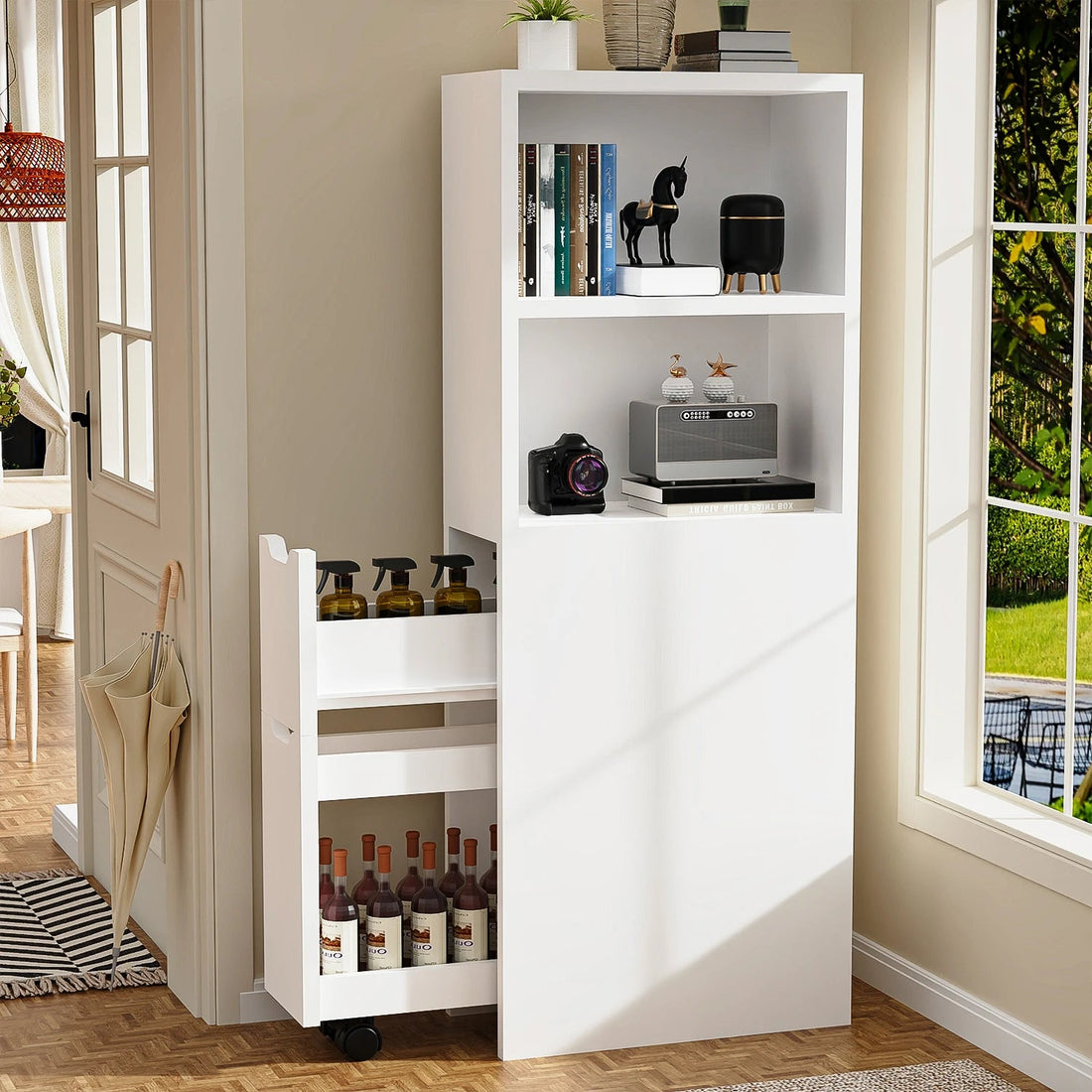Meuble de rangement salon moderne étroit - vente privée 14:29;200007763:201336101
