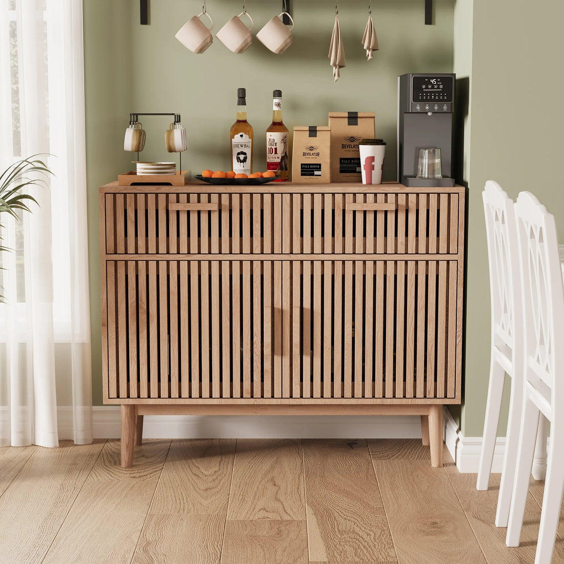 Meuble de rangement style compagne vintage en bois - vente privée 14:2000021306 drawers;200007763:201336101