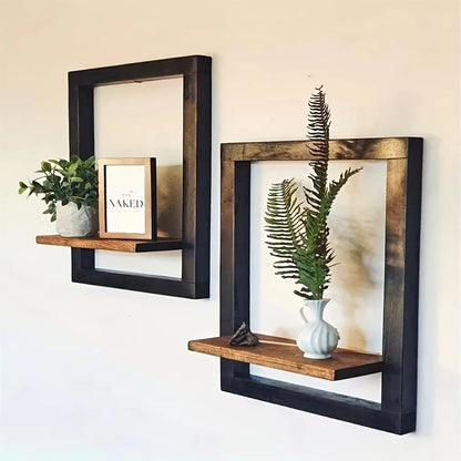Meuble étagère cube mural style portrait - vente privée 14:193