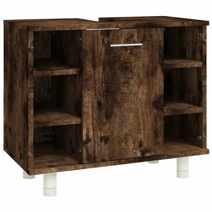Meuble salle de bain ancien en bois 60x32x53.5 cm - vente privée 14:173;200007763:201336343
