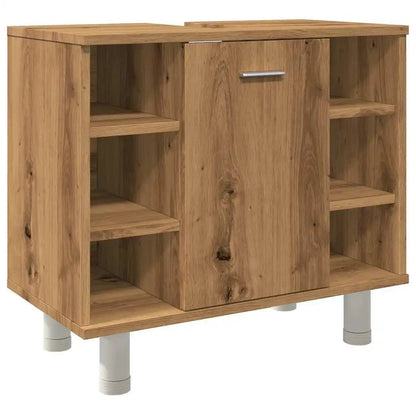 Meuble salle de bain ancien en bois 60x32x53.5 cm - vente privée 14:175;200007763:201336343
