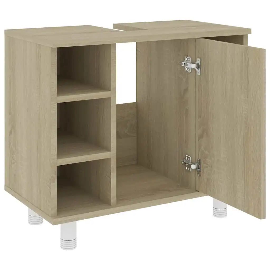 Meuble salle de bain ancien en bois 60x32x53.5 cm - vente privée 14:365458;200007763:201336343