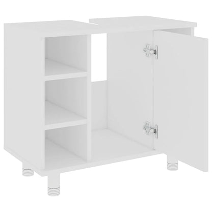Meuble salle de bain ancien en bois 60x32x53.5 cm - vente privée 14:365458;200007763:201336343