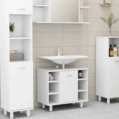 Meuble salle de bain ancien en bois 60x32x53.5 cm - vente privée 14:365458;200007763:201336343