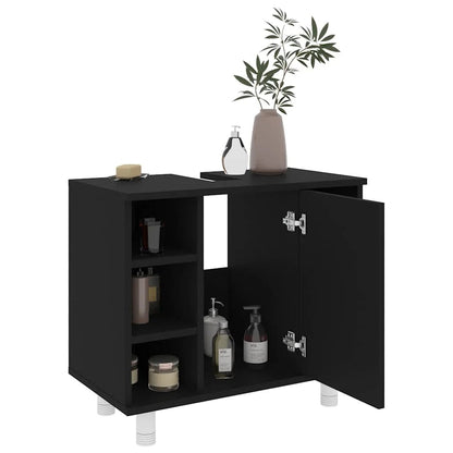 Meuble salle de bain ancien en bois 60x32x53.5 cm - vente privée 14:365458;200007763:201336343
