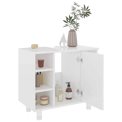Meuble salle de bain ancien en bois 60x32x53.5 cm - vente privée 14:365458;200007763:201336343