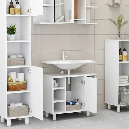 Meuble salle de bain ancien en bois 60x32x53.5 cm - vente privée 14:365458;200007763:201336343