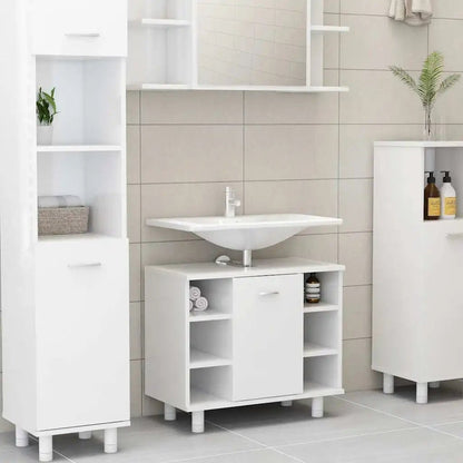 Meuble salle de bain ancien en bois 60x32x53.5 cm - vente privée 14:365458;200007763:201336343