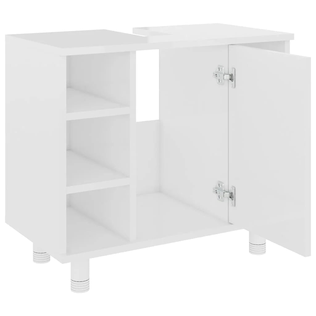 Meuble salle de bain ancien en bois 60x32x53.5 cm - vente privée 14:365458;200007763:201336343
