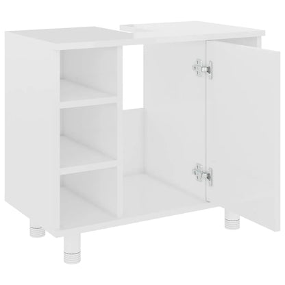 Meuble salle de bain ancien en bois 60x32x53.5 cm - vente privée 14:365458;200007763:201336343