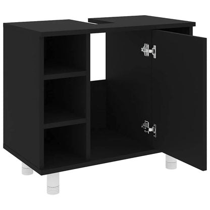 Meuble salle de bain ancien en bois 60x32x53.5 cm - vente privée 14:365458;200007763:201336343