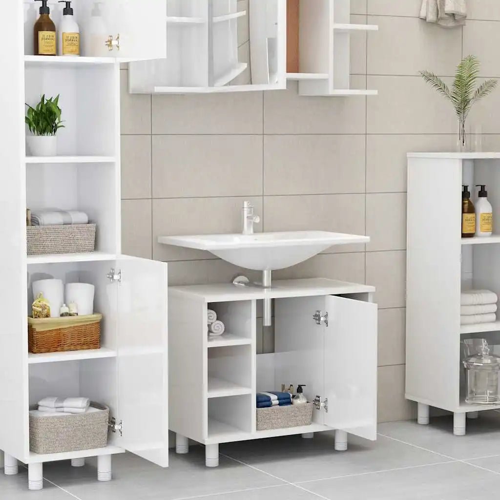 Meuble salle de bain ancien en bois 60x32x53.5 cm - vente privée 14:365458;200007763:201336343
